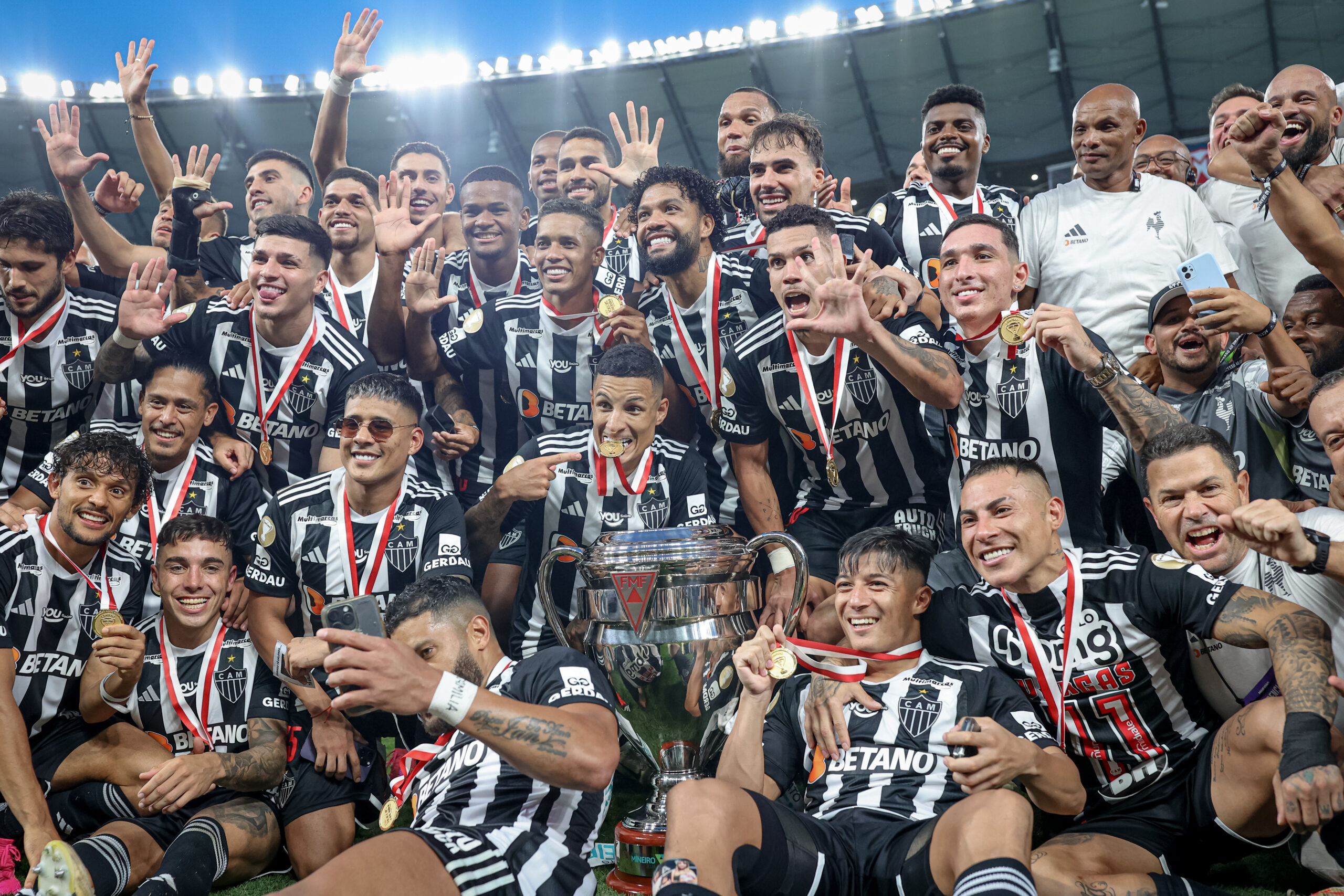 Galo Conquista Pentacampeonato Da Sua Hist Ria No Campeonato Mineiro