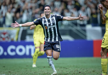 Paulinho iguala Jô e se torna 2º maior artilheiro do Galo na Libertadores