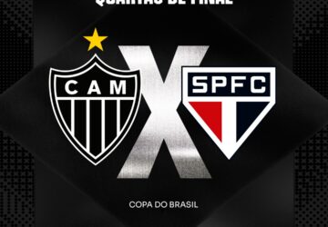 São Paulo será o adversário do Atlético nas quartas de final da Copa do Brasil