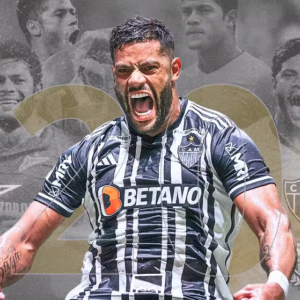 Há 20 anos, Hulk iniciava sua carreira como profissional; hoje é um dos maiores ídolos da história do Galo