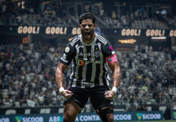 Hulk tem mais participações em gols na Arena MRV do que jogos disputados